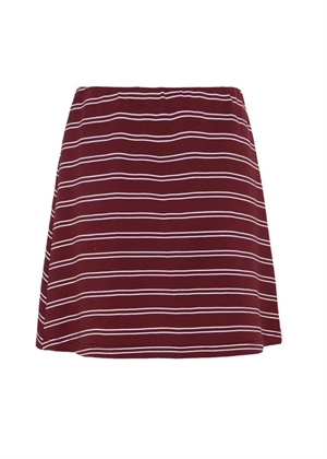 Pilova skirt Carbernet Striped Gestuz 